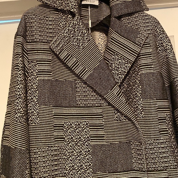 Akris Punto Luxurious Cotton Stretch Coat New With Tags